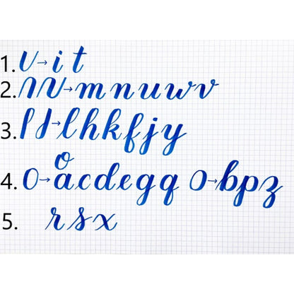 Travel Practice Pad Grid / Cuaderno de Practicas para Lettering Cuadriculado Caligrafía Kelly Creates