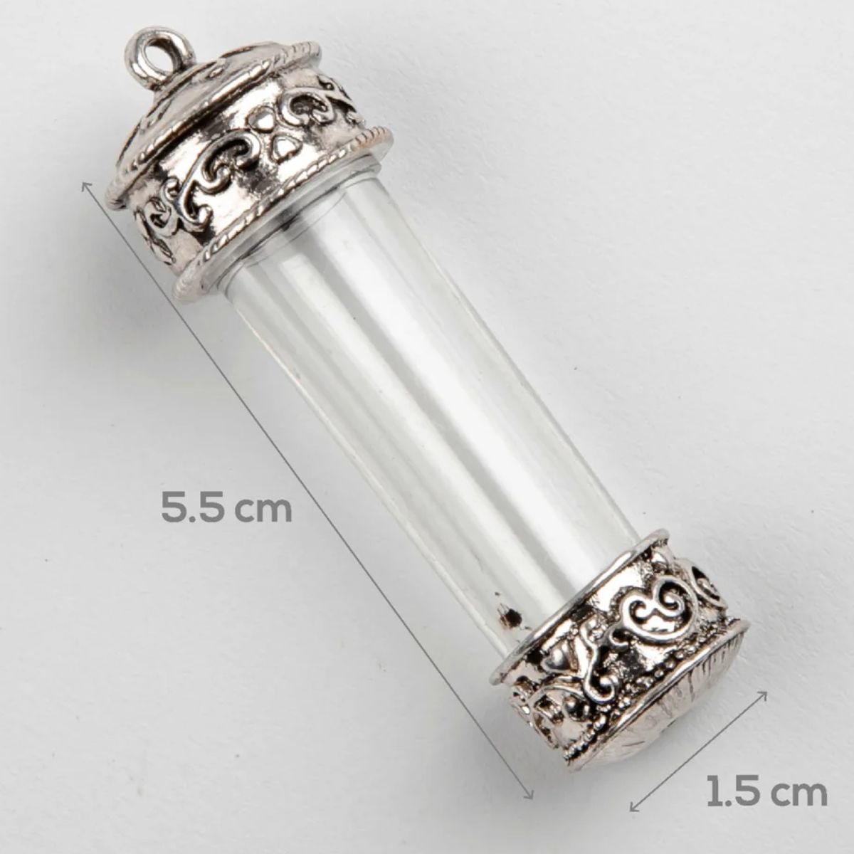 Steampunk Glass Pendant / Dije de Plástico Rellenable Joyeria Solid Oak