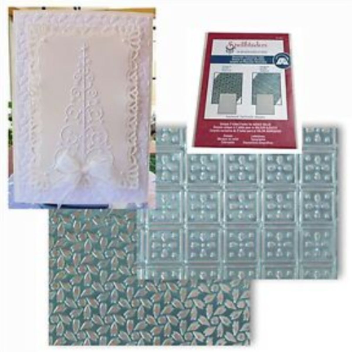 M-Bossabilities Collection Patchwork / Carpeta con Repujado Reversible Descontinuado Spellbinders