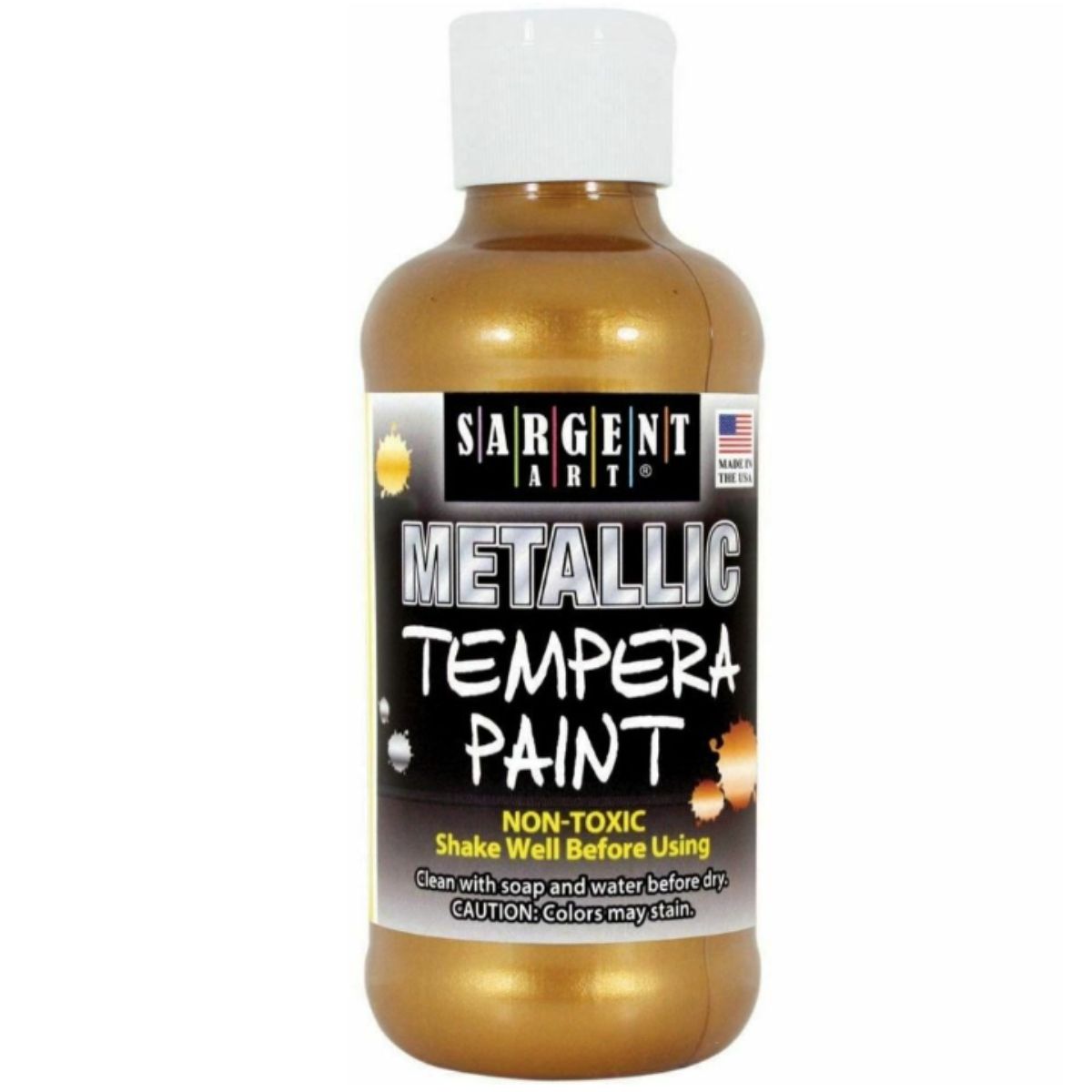 Metallic Aztec Gold Tempera Paint / Pintura Témpera Dorada Pinturas Sargent Art