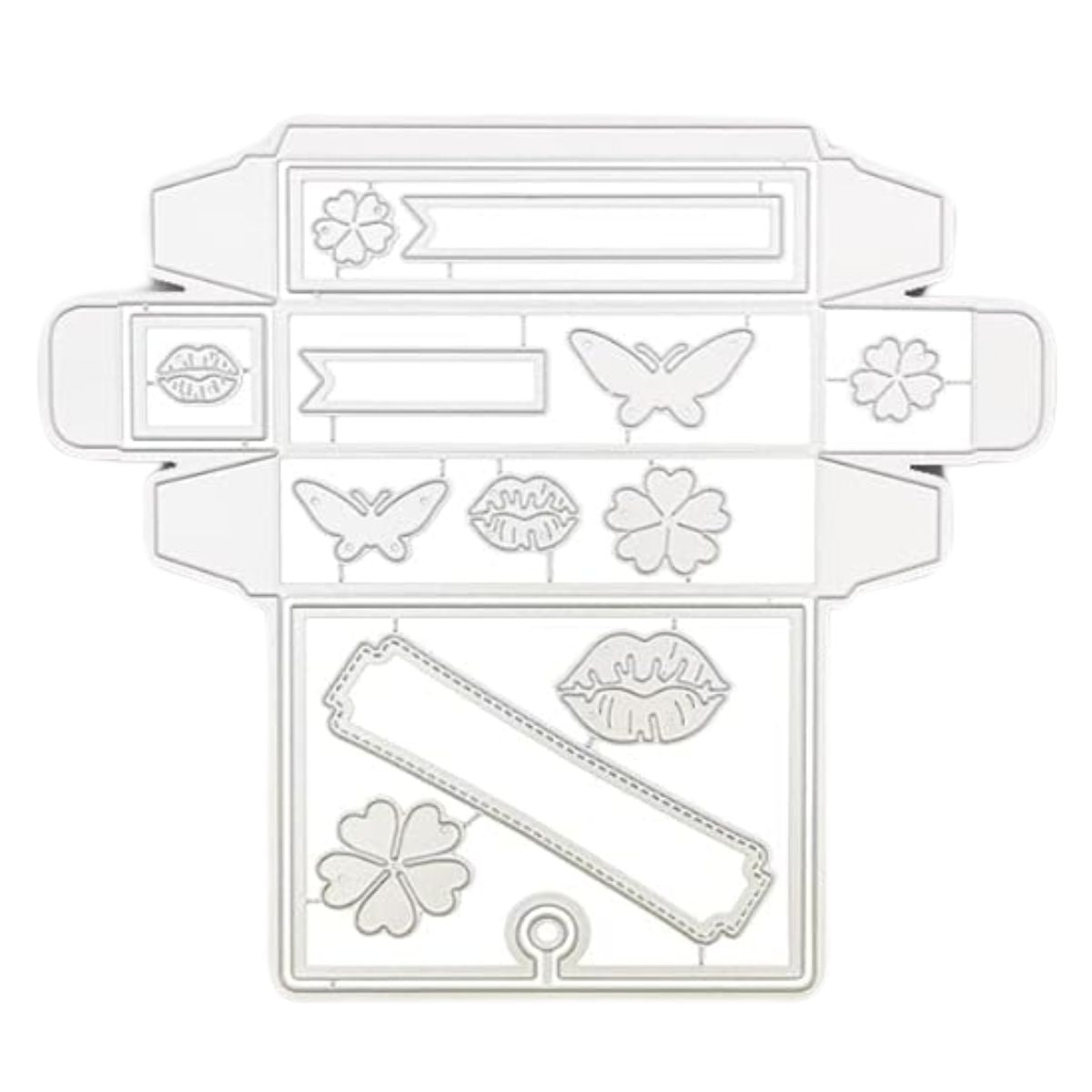 Suaje Para Hacer Cajitas para Lip Balm Dados de Corte / Suajes / Troqueles Hobbees