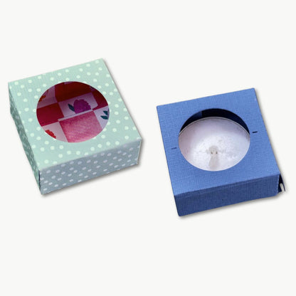 Suaje Para Hacer Cajitas Cuadradas para Velitas Dados de Corte / Suajes / Troqueles Hobbees