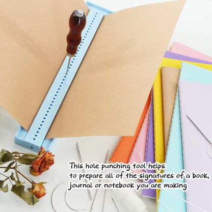 Guía para Encuadernación Japonesa Azul Encuadernacion Hobbees