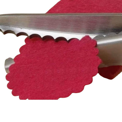 Hemline Silver Scallop Shears / Tijeras Para Tela Corte de Onditas Tijeras / Cutters Hobbees