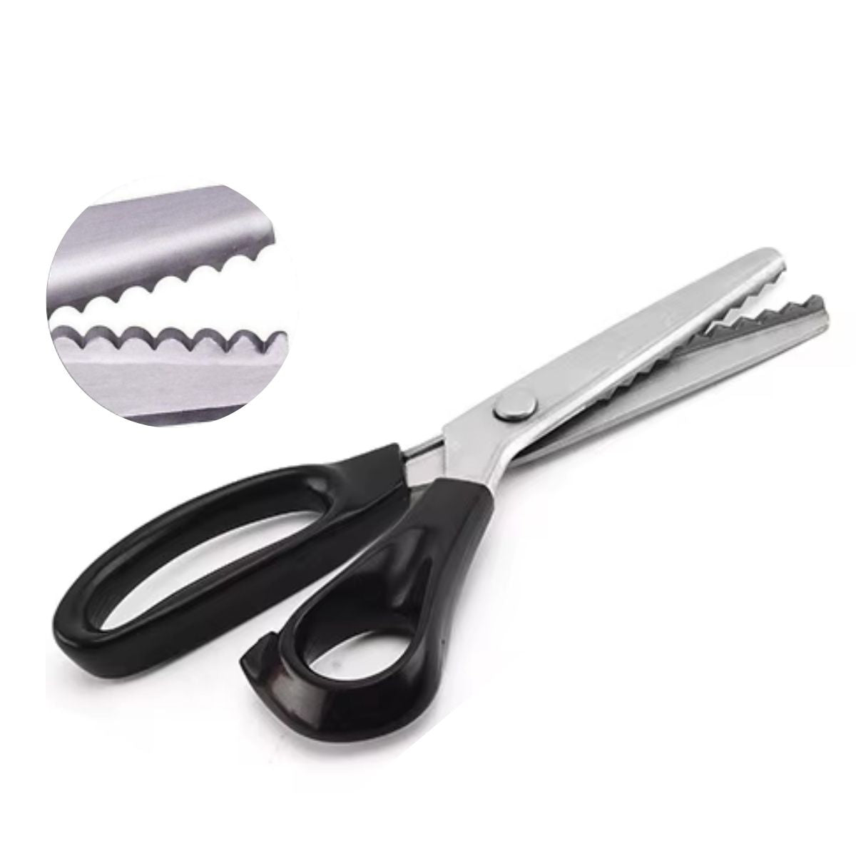Hemline Silver Scallop Shears / Tijeras Para Tela Corte de Onditas Tijeras / Cutters Hobbees