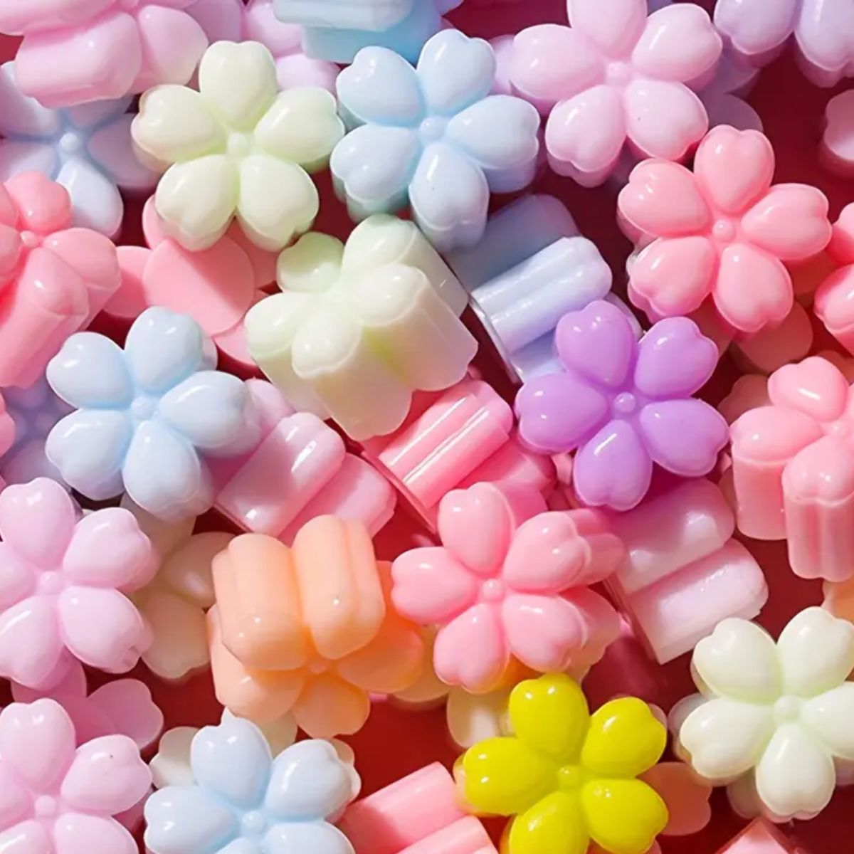 Estuche de Perlas de Lacre con 24 Colores Adornos / Embellishments Hobbees