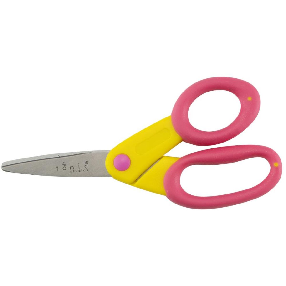 Tonic Kushgrip Kids Pointed Tip Scissors 5&quot; / Tijeras de Punta para Niños Tijeras / Cutters Tonic Studios
