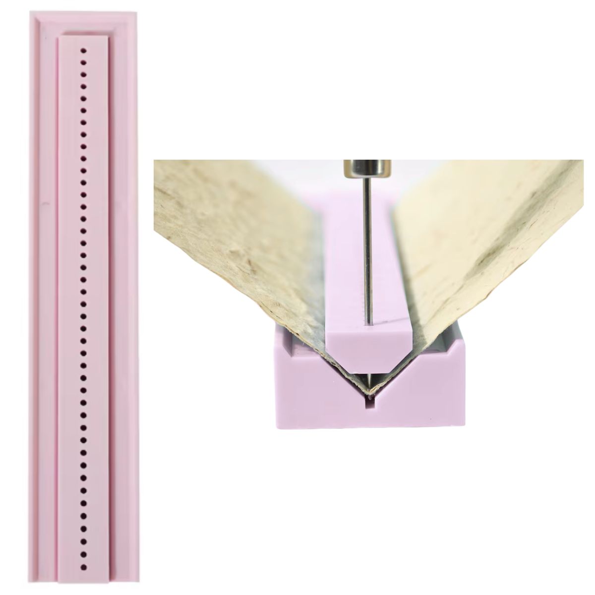 Guía para Encuadernación Japonesa Rosa Encuadernacion Hobbees