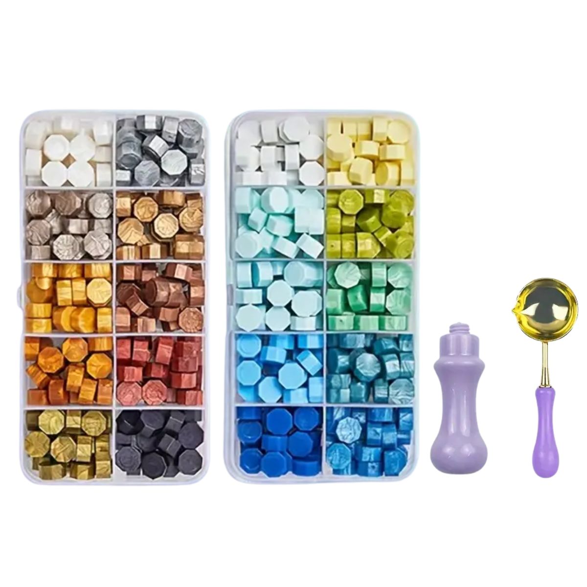 Kit Completo para Lacre Adornos / Embellishments Hobbees