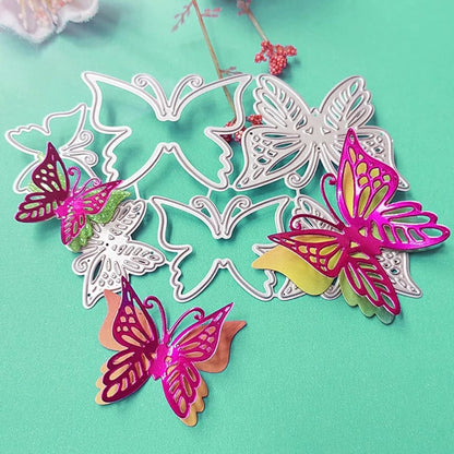 Suajes de 6 Mariposas Dados de Corte / Suajes / Troqueles Hobbees