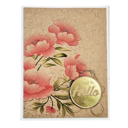 Kraft Cardstock 12" / 50 Hojas Cartulina Premium Kraft Lisa 30.5 cm Papel Harmony Paper