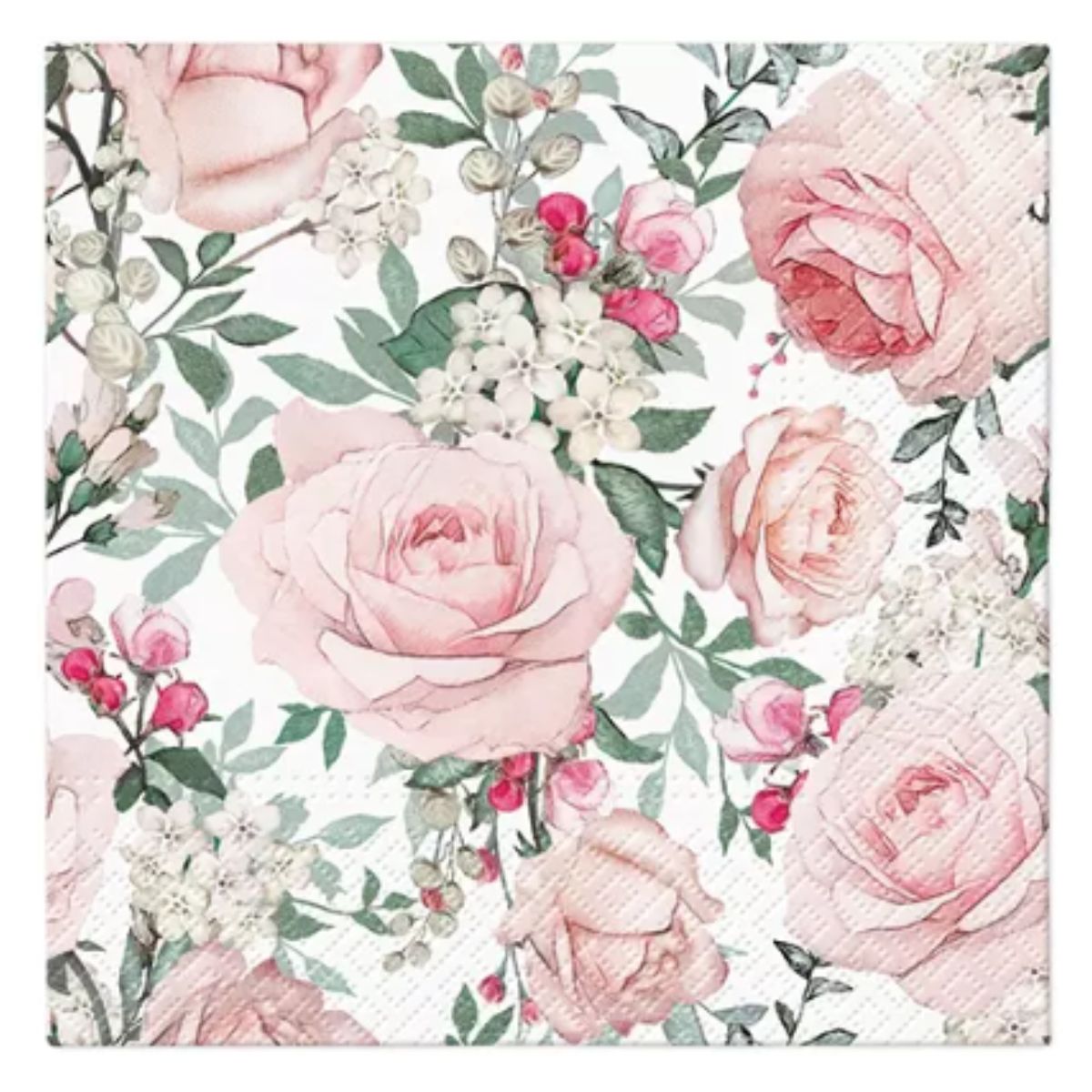 Servilleta de Papel Gorgeous Roses 