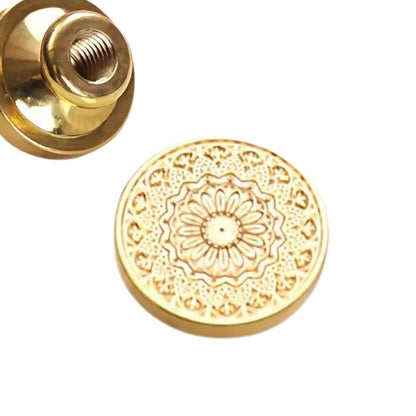 Sello de Metal para Lacre Ventana de Flores Sellos Hobbees