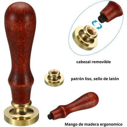 Sello para Lacre Liso Sellos Hobbees