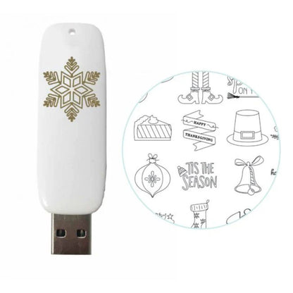 Foil Quill Holiday USB Art / USB con Diseños para Foil Quill Accesorios We R Memory Keepers