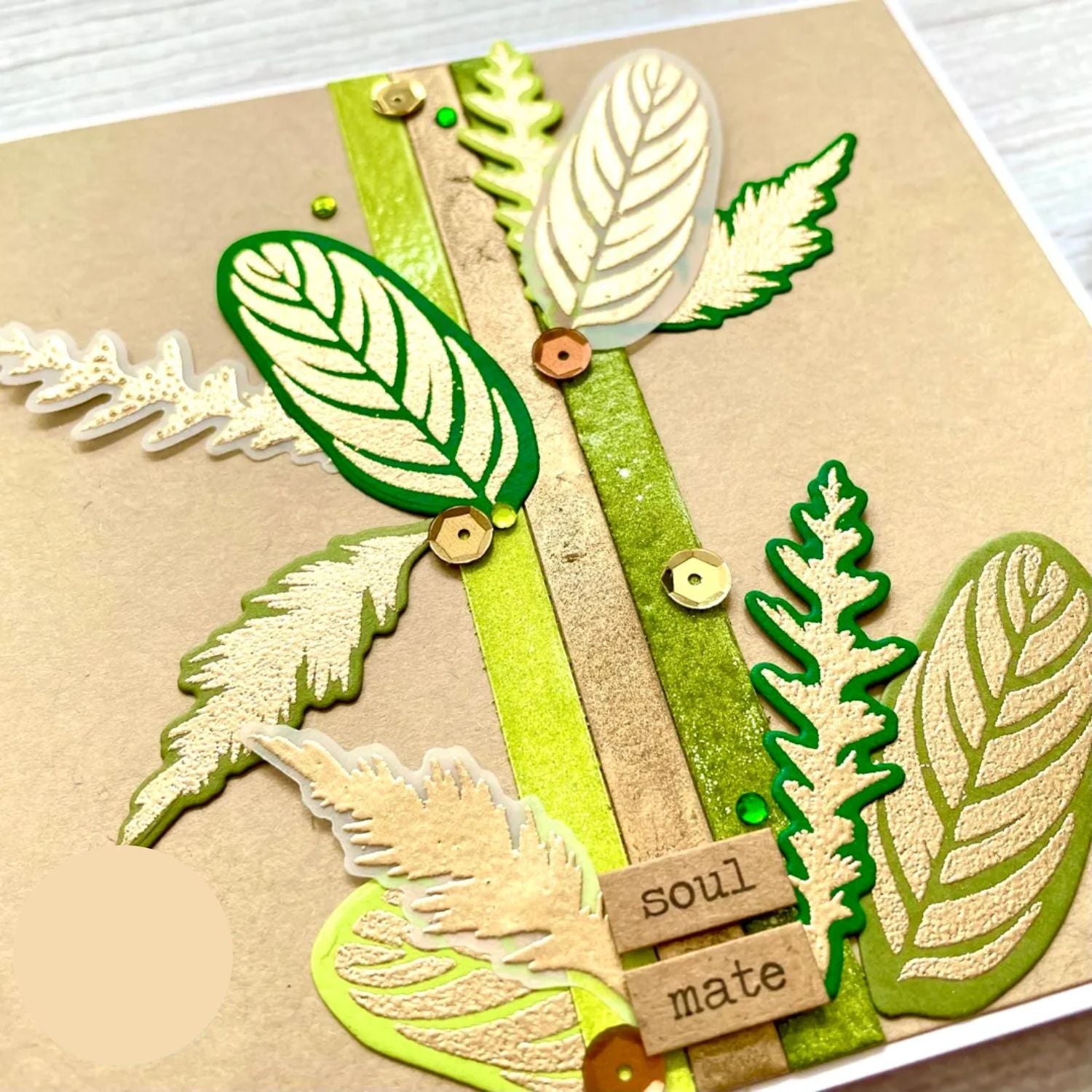 Olive Embossing Powder / Polvo de Embossing Oliva Opaco Polvos de Embossing Wow!