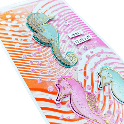 Whispers Opaque Pink Embossing Powder / Polvo de Relieve Rosa Pastel Polvos de Embossing Darice