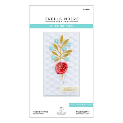 Sealed Flowers Cutting Dies / Suajes Grabados De Flores Selladas Dados de Corte / Suajes / Troqueles Spellbinders