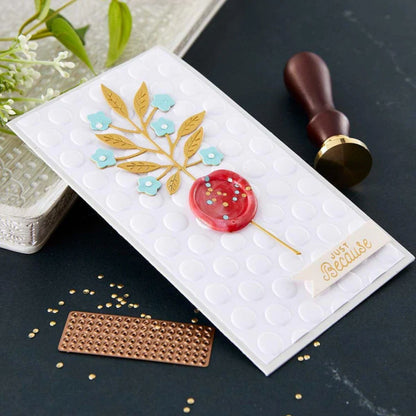 Sealed Flowers Cutting Dies / Suajes Grabados De Flores Selladas Dados de Corte / Suajes / Troqueles Spellbinders