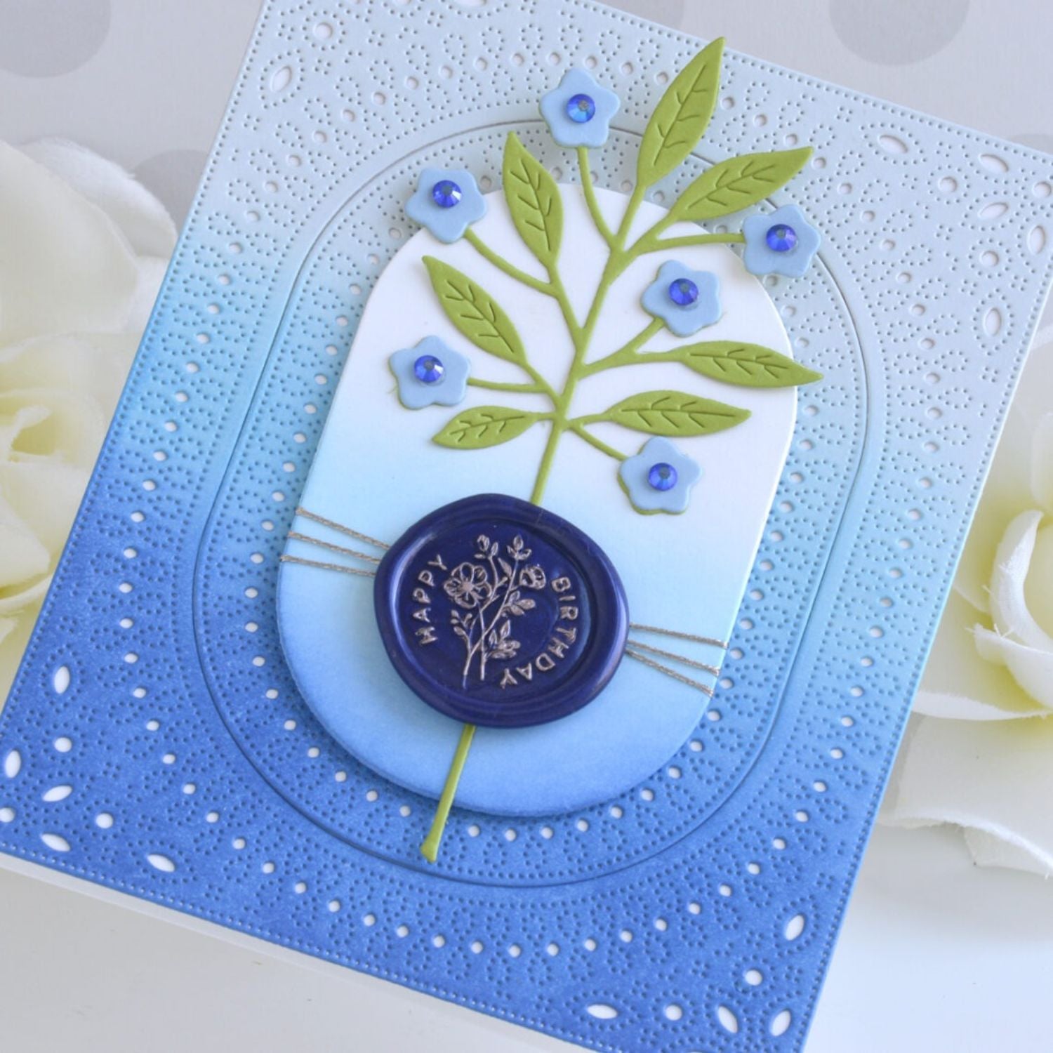 Sealed Flowers Cutting Dies / Suajes Grabados De Flores Selladas Dados de Corte / Suajes / Troqueles Spellbinders