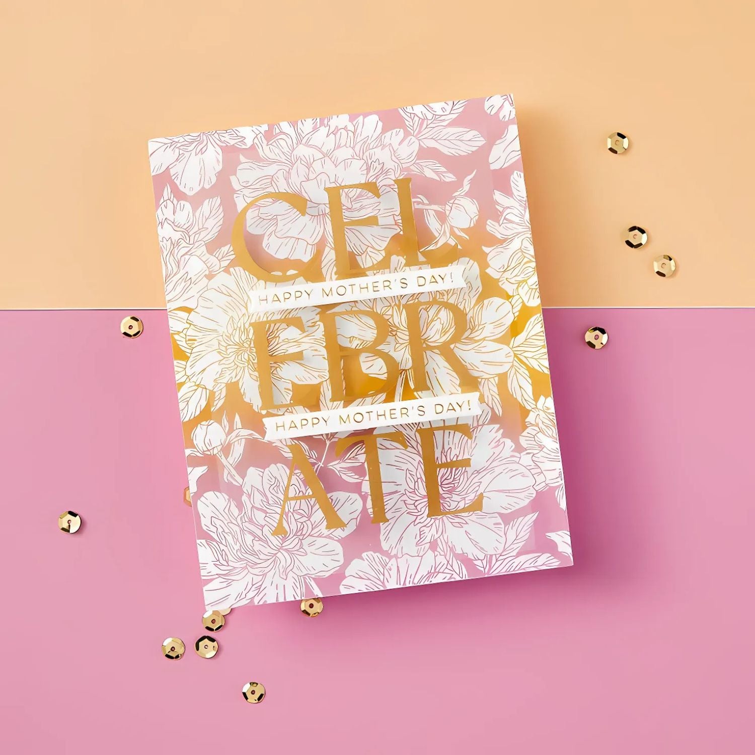 Peony Background Press Plates / Placa De Prensa Fondo De Peonías Accesorios para Suajadoras Spellbinders