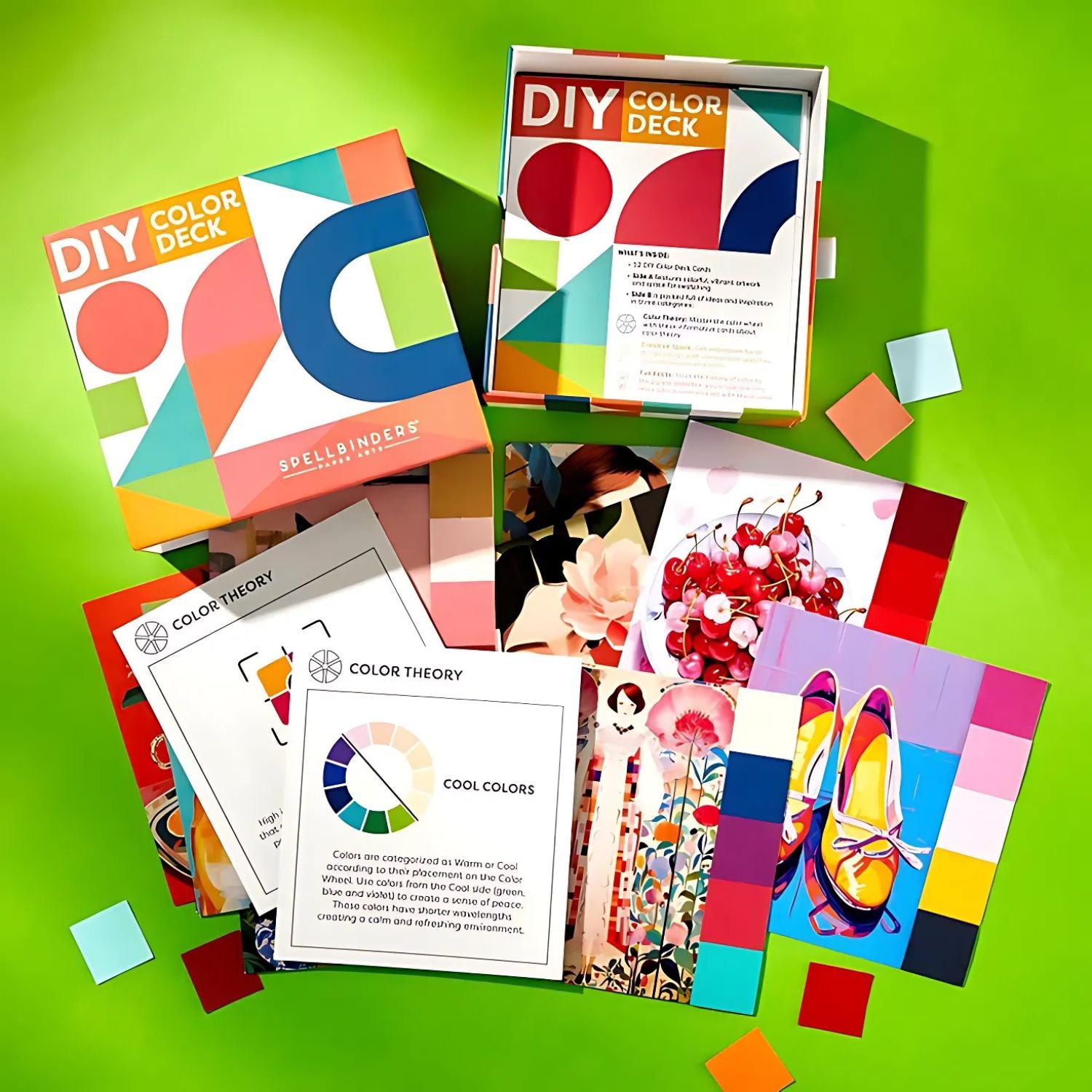 DIY Color Deck System / Sistema De Baraja De Colores DIY Papel para Arte Spellbinders