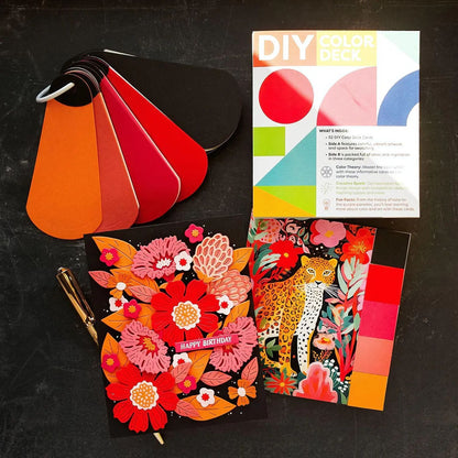 DIY Color Deck System / Sistema De Baraja De Colores DIY Papel para Arte Spellbinders