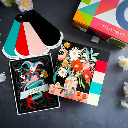 DIY Color Deck System / Sistema De Baraja De Colores DIY Papel para Arte Spellbinders