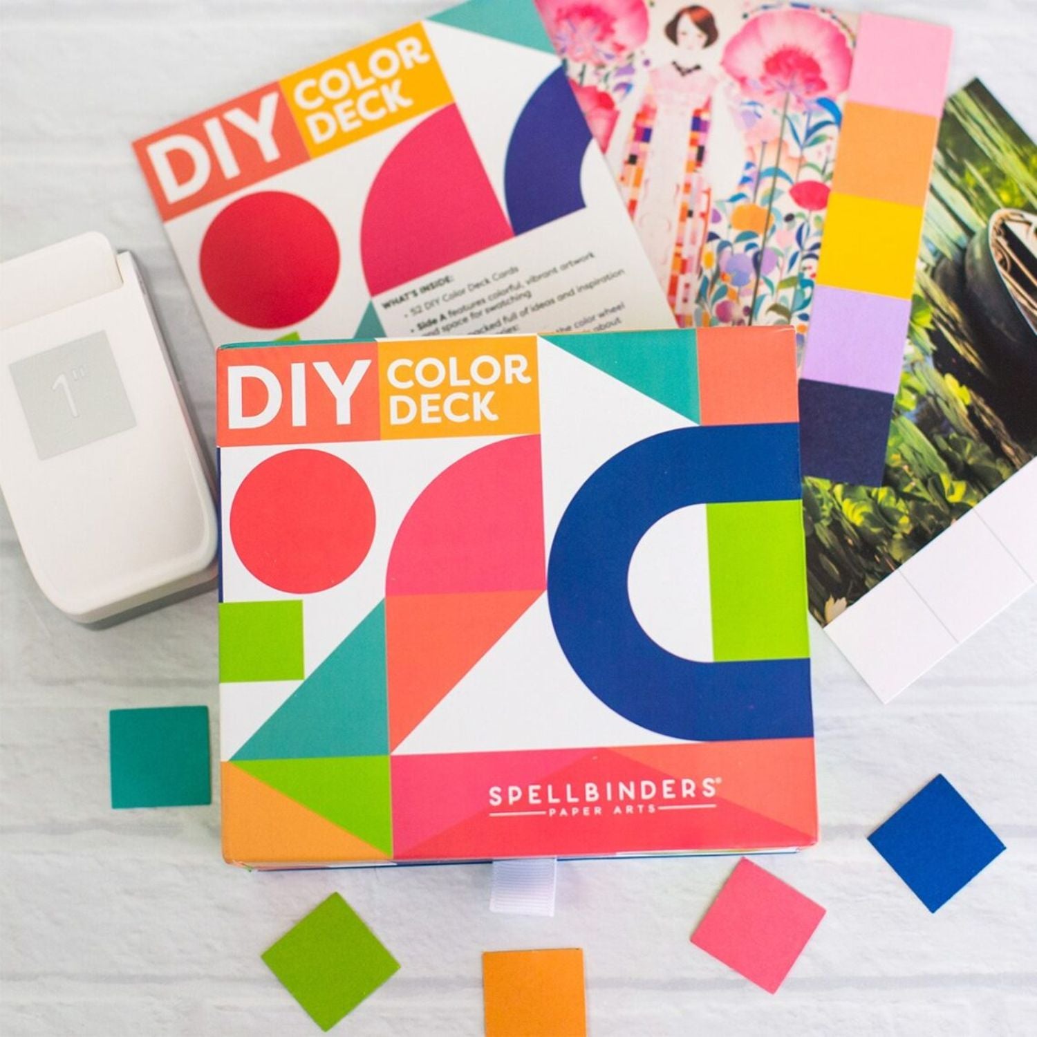 DIY Color Deck System / Sistema De Baraja De Colores DIY Papel para Arte Spellbinders