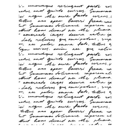 Script Text Press Plates / Placa para Estampado y Grabado Escritura Accesorios para Suajadoras Spellbinders