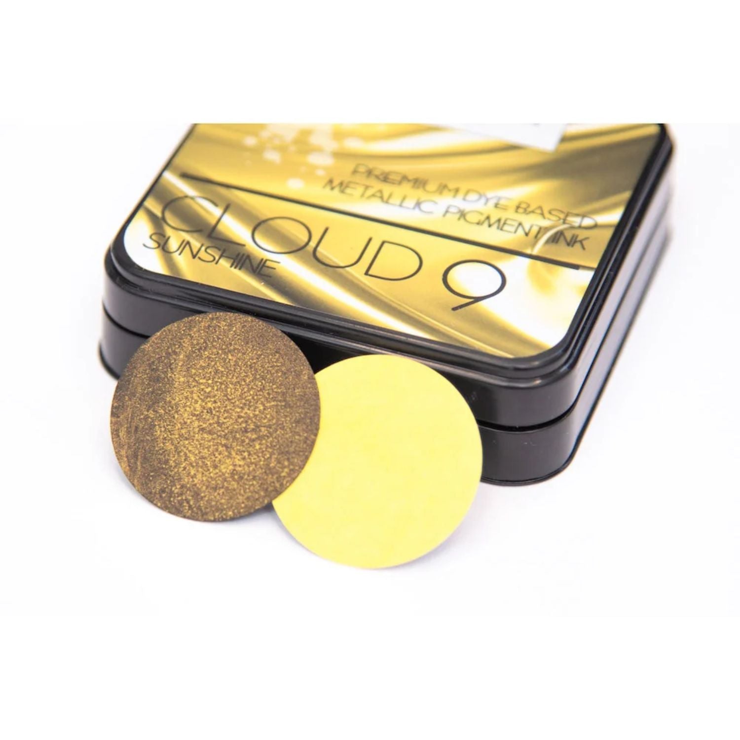 Metallic Pigment Ink Pad / Tinta Metálica Para Sellos Sunshine Tinta para Sellos Lisa Horton Crafts