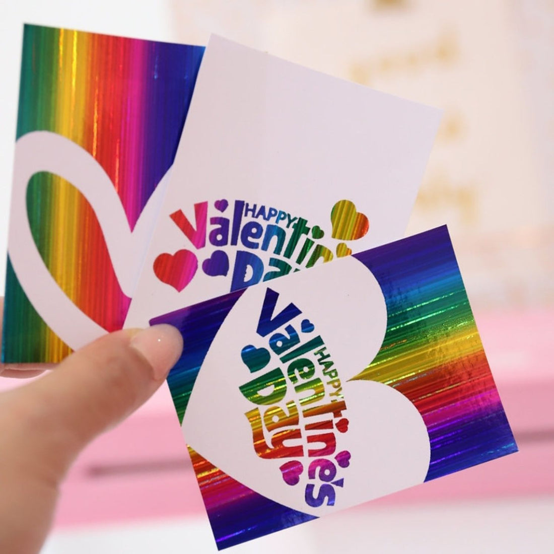 Foil Para Tinta Toner Rainbow Rain Holográfico 3m Foil Reactivo Angie Guerra