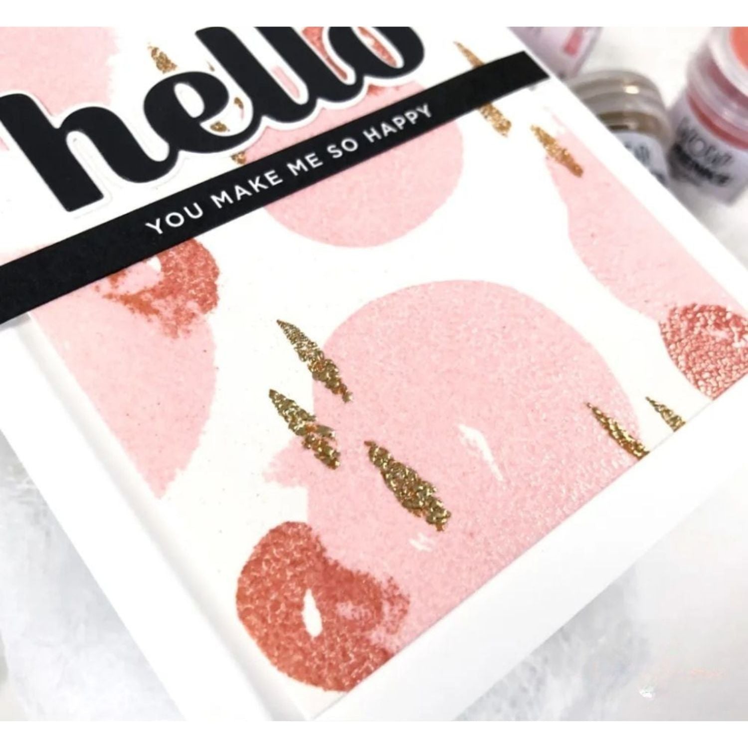 Pastel Pink Embossing Powder / Polvo de Embossing Rosa Pastel Polvos de Embossing Wow!