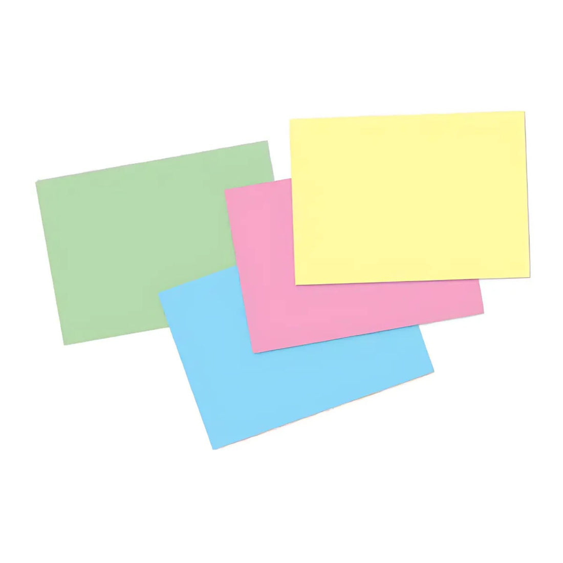 50 Hojas De Papel Arcoíris 1/2 Carta Para Encuadernar Encuadernacion Hobbees