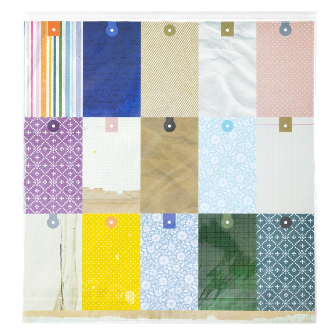 12x12 Pack The Flower Emporium / Paquete De Papel Para Principiantes Emporio de Flores Papel, Hojas Sueltas 49 and Market