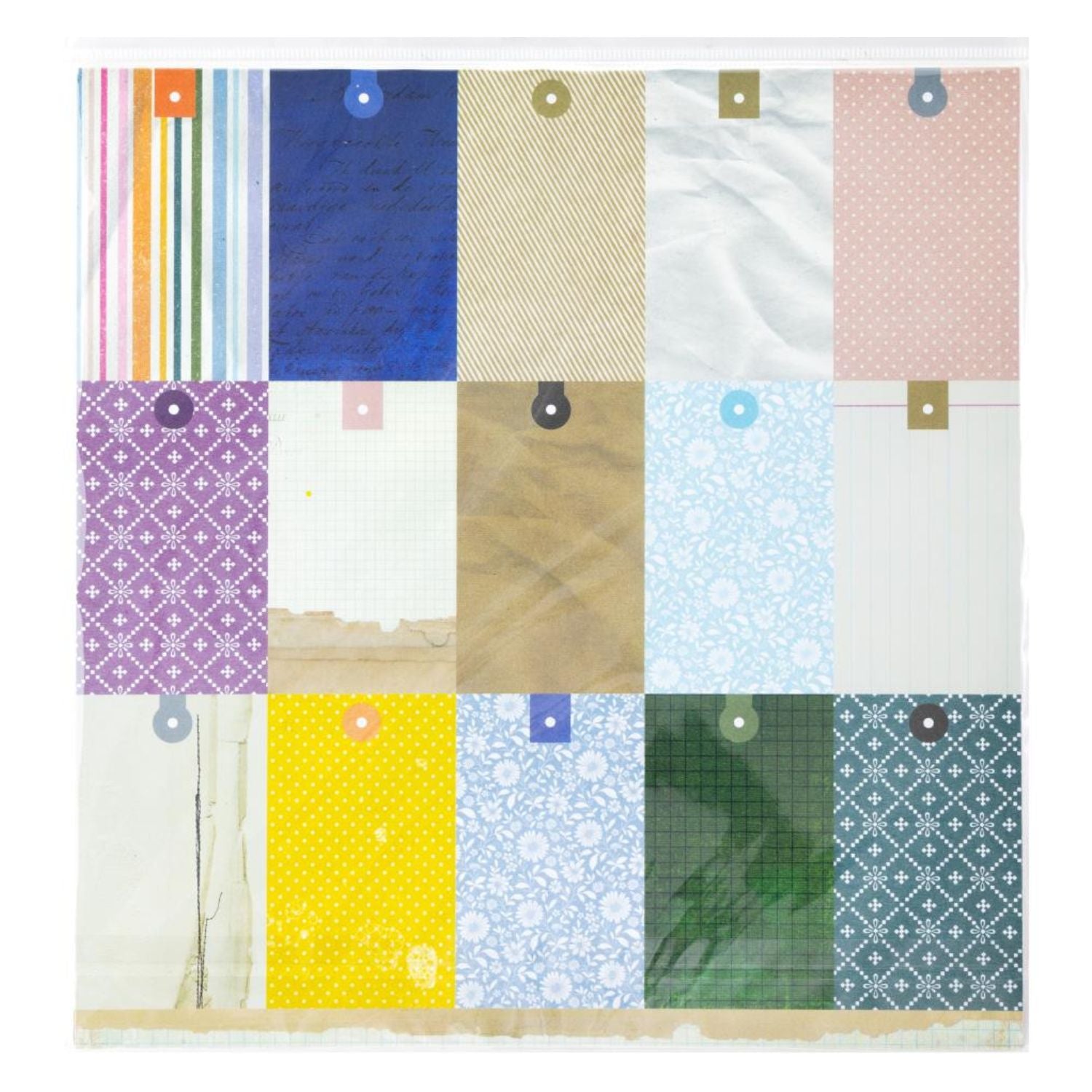 12x12 Pack The Flower Emporium / Paquete De Papel Para Principiantes Emporio de Flores Papel, Hojas Sueltas 49 and Market