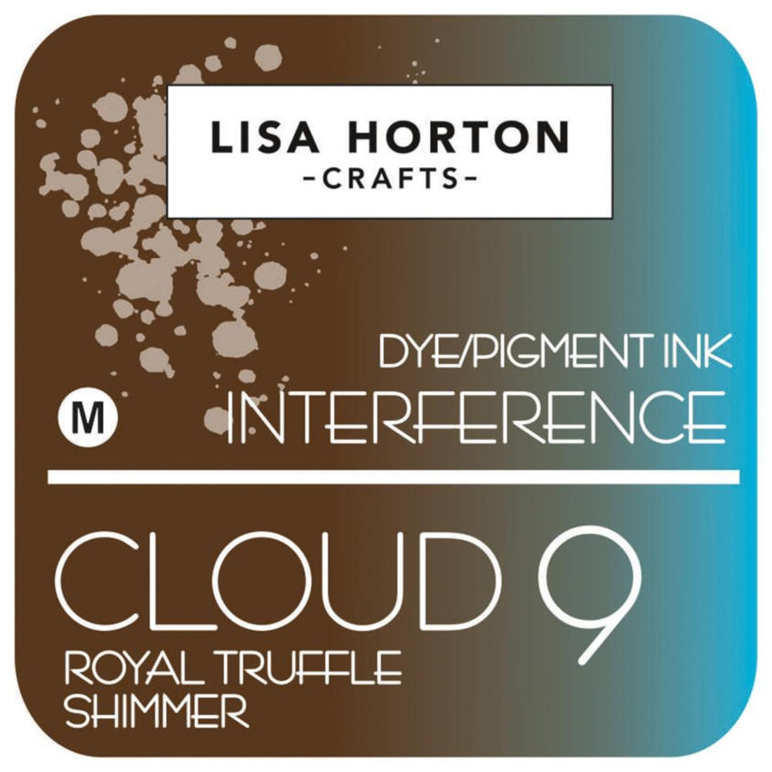 Interference Ink Pad Royal Truffle / Tinta De Interferencia Trufa Tinta para Sellos Lisa Horton Crafts