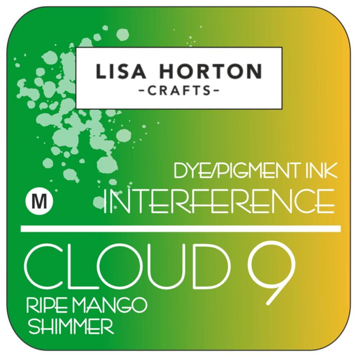 Interference Ink Pad Ripe Mango / Tinta De Interferencia Mango Tinta para Sellos Lisa Horton Crafts
