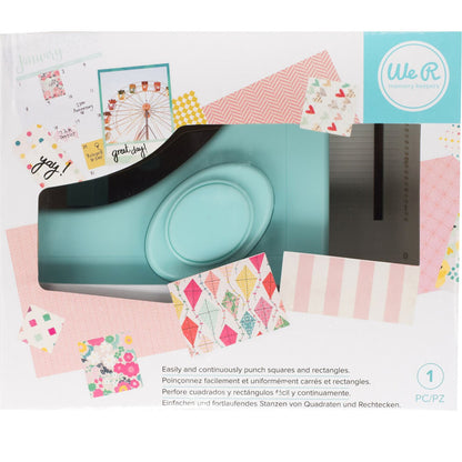 Square Punch Board / Tabla para Hacer Cuadros y Rectángulos Herramientas We R Memory Keepers