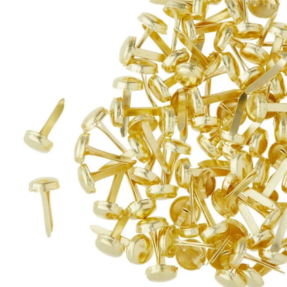 Gold Enamel Brads / Tachuelas Esmaltadas Dorado Adornos / Embellishments Darice