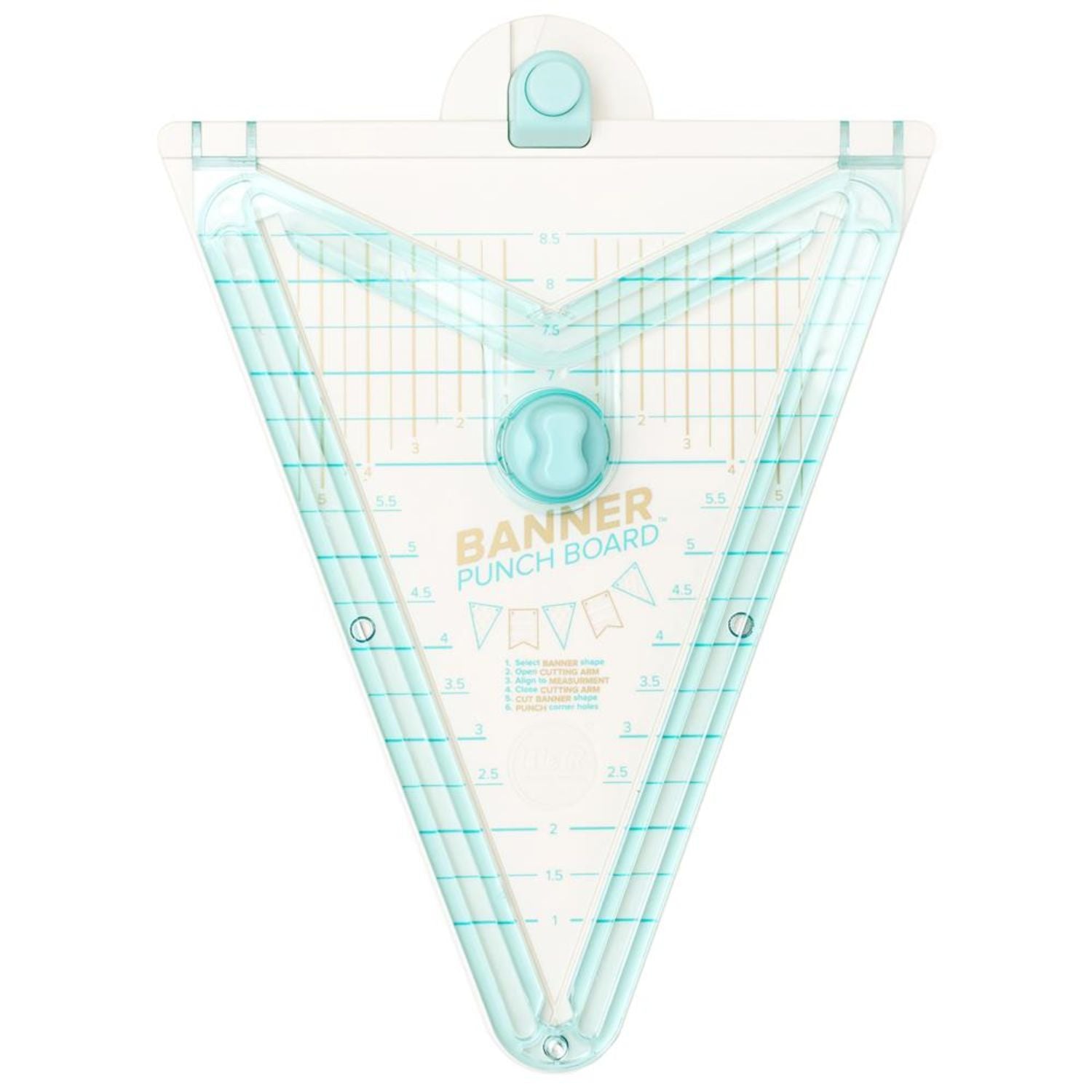 Banner Punch Board / Tabla Para Crear Banderines Herramientas We R Memory Keepers