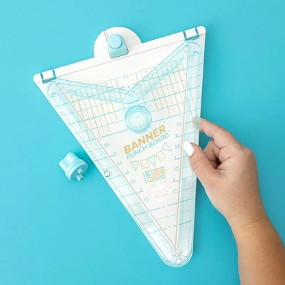 Banner Punch Board / Tabla Para Crear Banderines Herramientas We R Memory Keepers