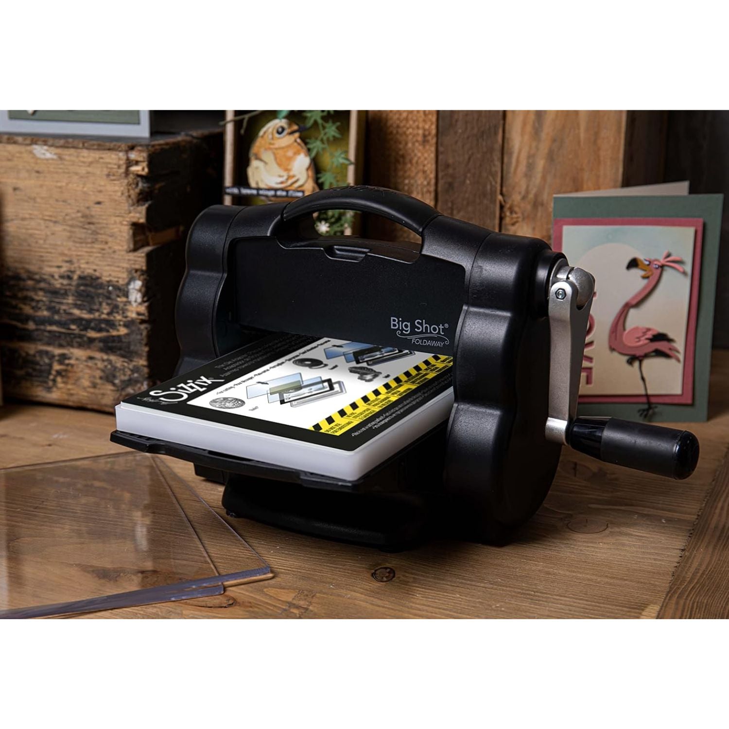 Tim Holtz Big Shot Foldaway Machine / Máquina de Corte y Grabado Plegable Suajadoras / Troqueladoras Sizzix