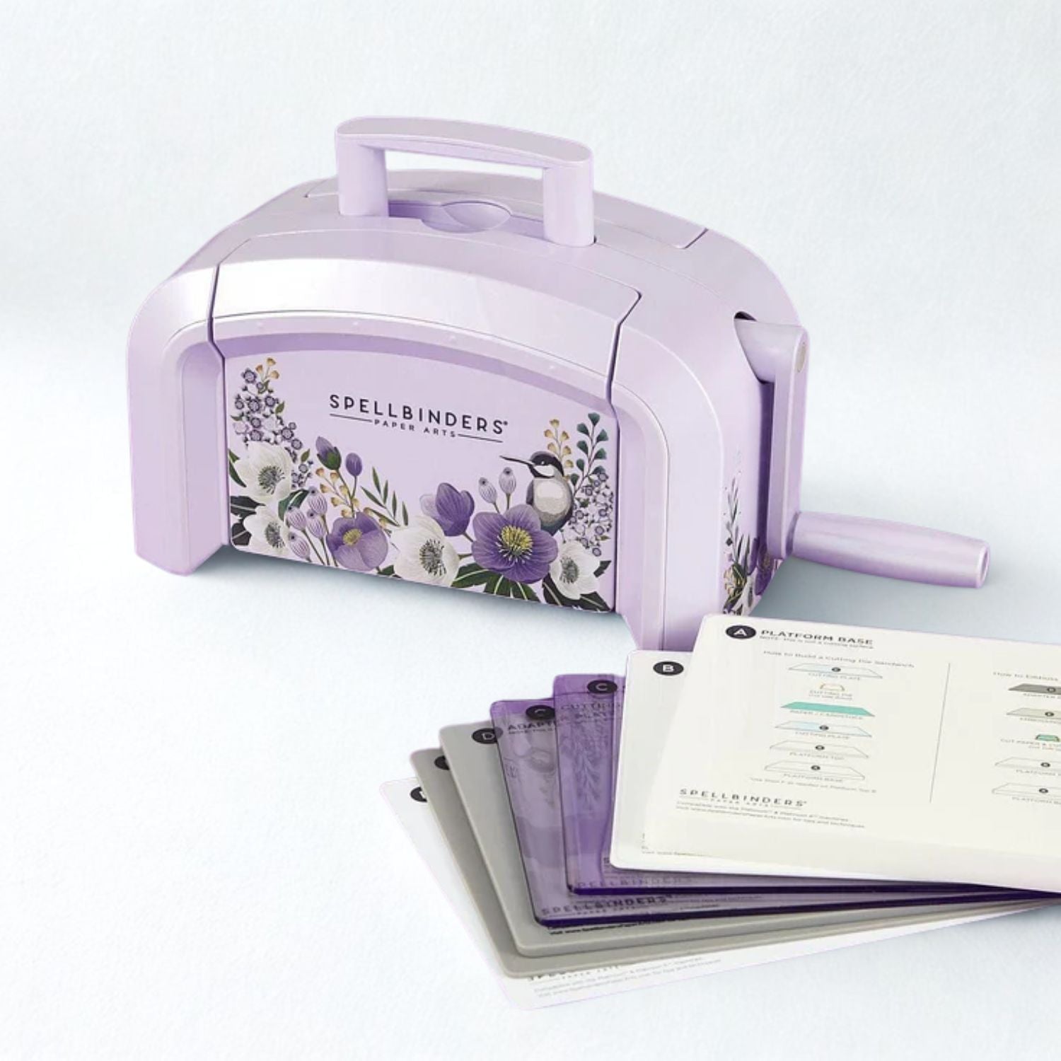 Exclusive Lilac Shimmer Platinum 6&quot; / Máquina Troqueladora Edición Especial Lila Suajadoras / Troqueladoras Spellbinders