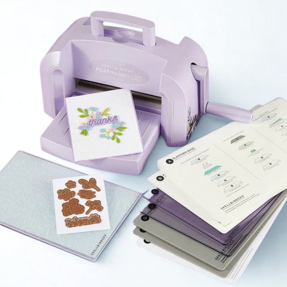 Exclusive Lilac Shimmer Platinum 6&quot; / Máquina Troqueladora Edición Especial Lila Suajadoras / Troqueladoras Spellbinders