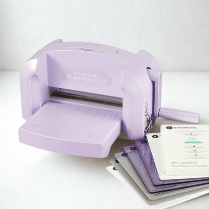 Exclusive Lilac Shimmer Platinum 6&quot; / Máquina Troqueladora Edición Especial Lila Suajadoras / Troqueladoras Spellbinders