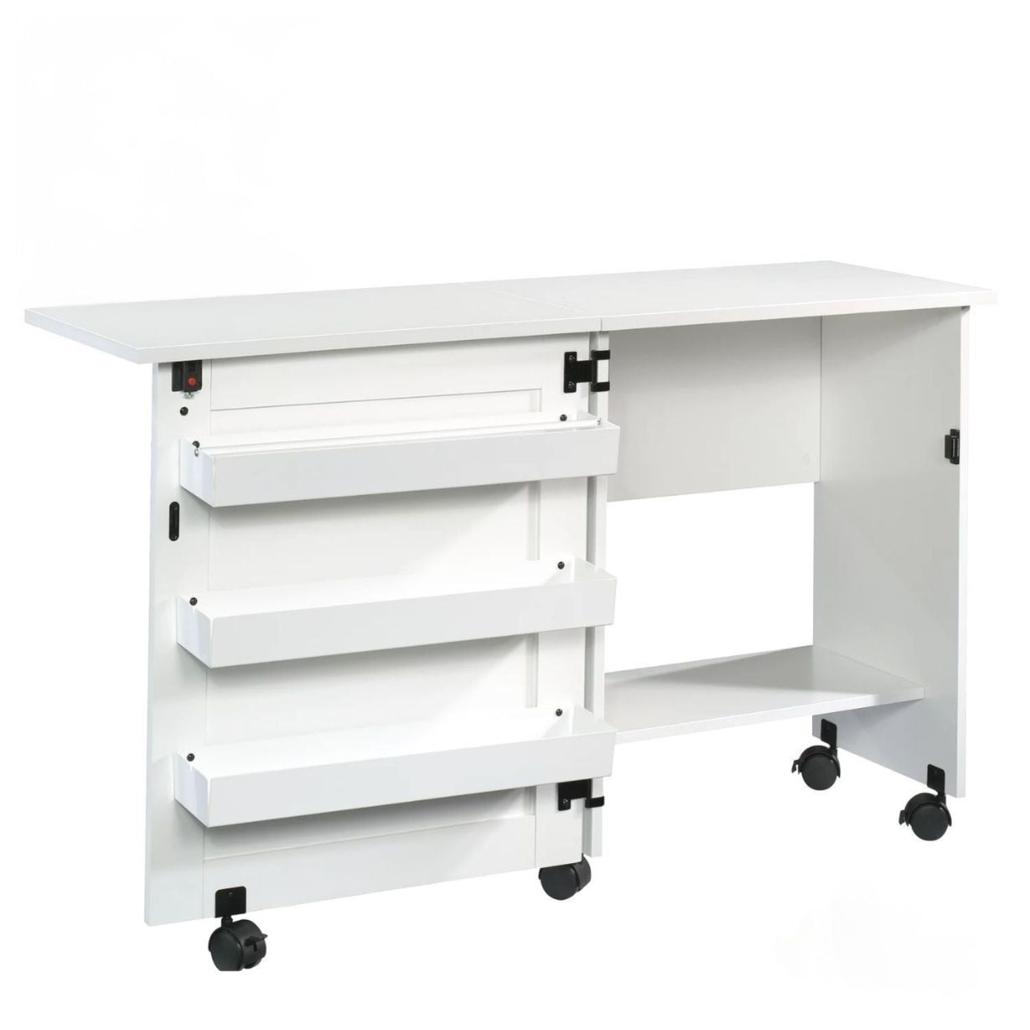 Rolling Sewing Cart Storage / Mueble para Manualidades con Ruedas Almacenamiento y Organización Sauder