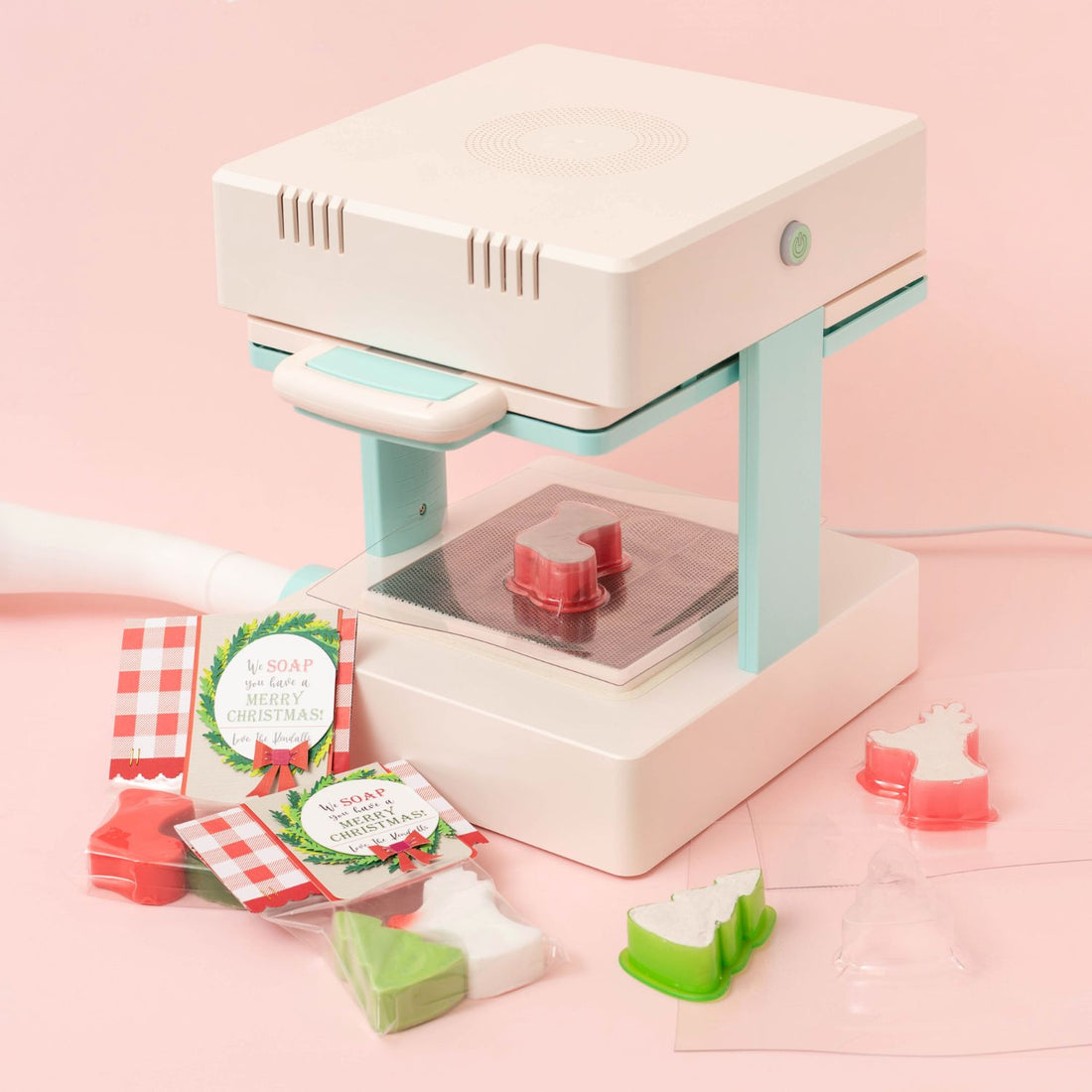Mold Press Máquina para Crear Moldes + Aspiradora + 10 Láminas para Termoformado para Hacer Moldes Máquinas We R Memory Keepers