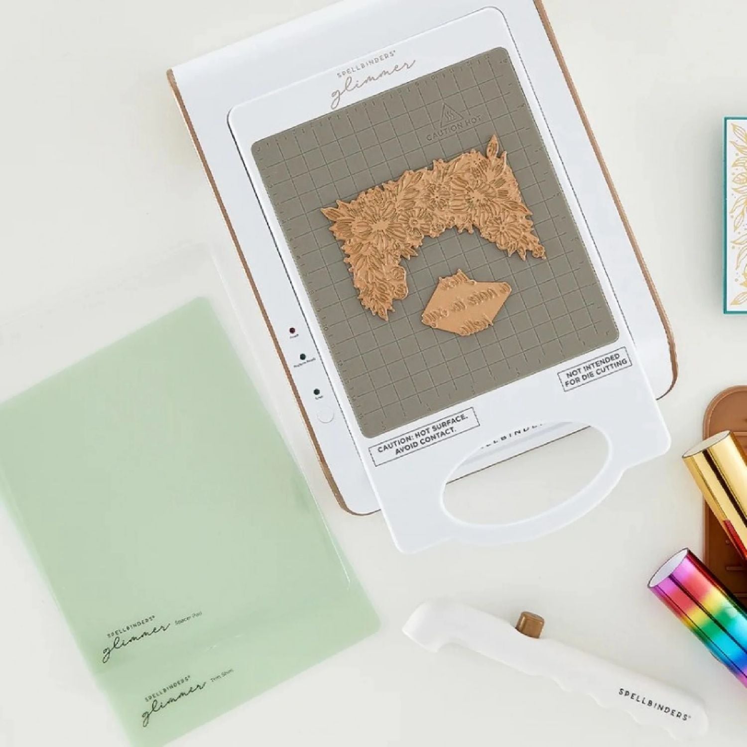 Glimmer Hot Foil System / Máquina para Aplicar Foil Suajadoras / Troqueladoras Spellbinders