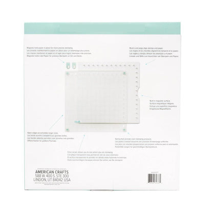 Precision Press 12 in / Base para sellos de Precisión Grande Herramientas We R Memory Keepers